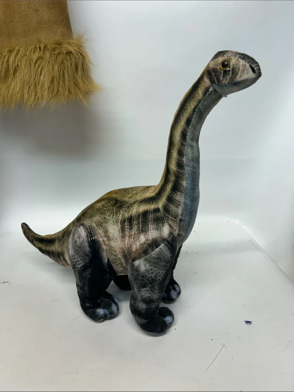 16 inch dinosaur apatosaurus, plush by fiesta